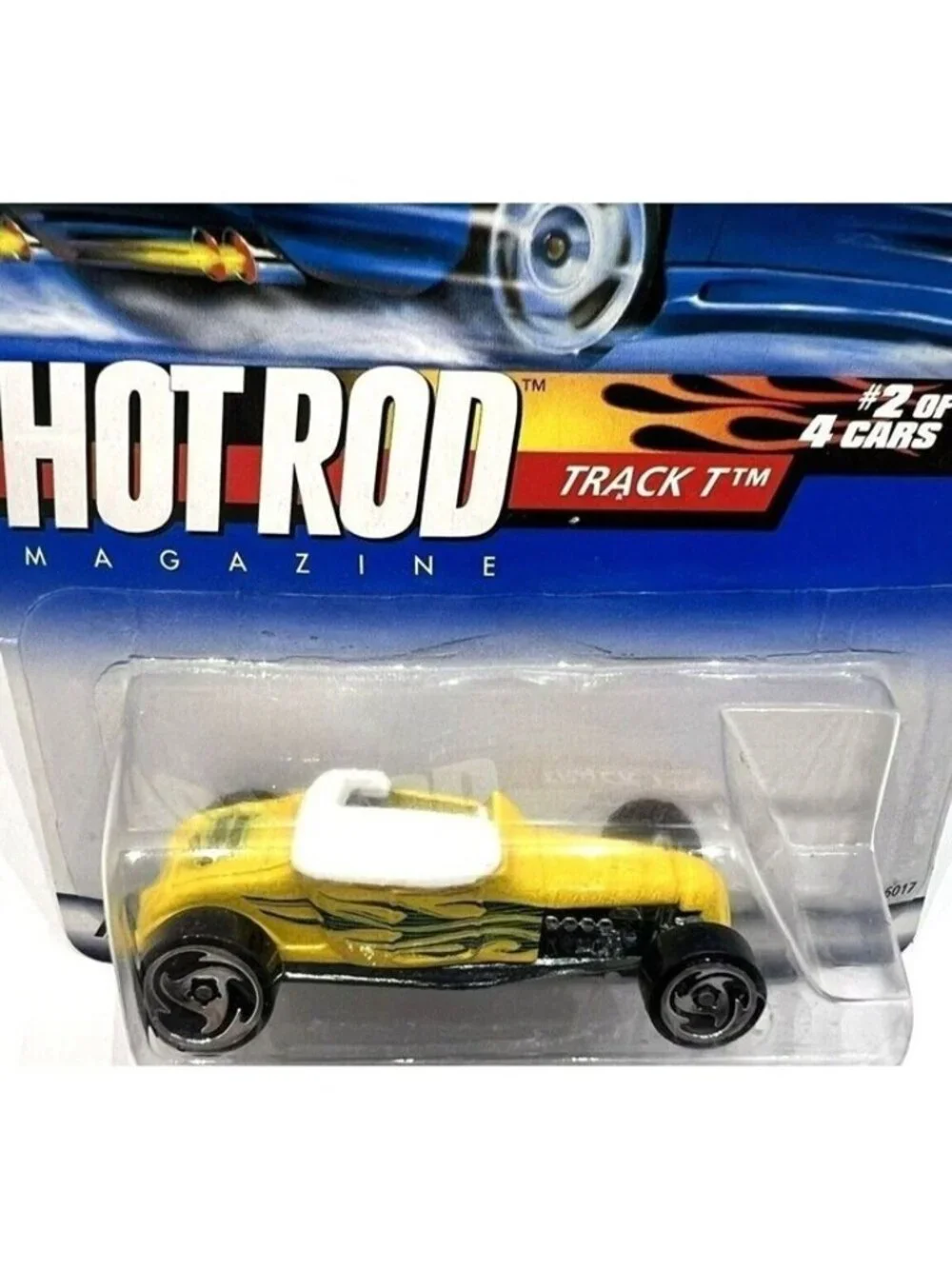 Vintage Die Cast Hot Wheels 1999 Hot Rod Magazine 2 of 4 Cars Track T #006 26017